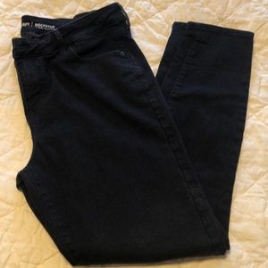 Old Navy Rock Star Mid Rise Black Jeans EUC sz 14